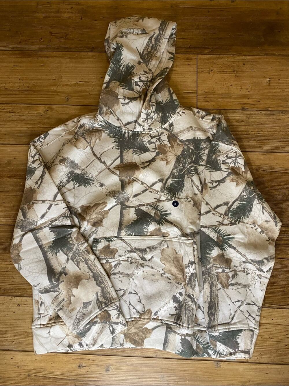 NWT Hollister men’s Camo Hooded Pullover Sweatshirt size medium